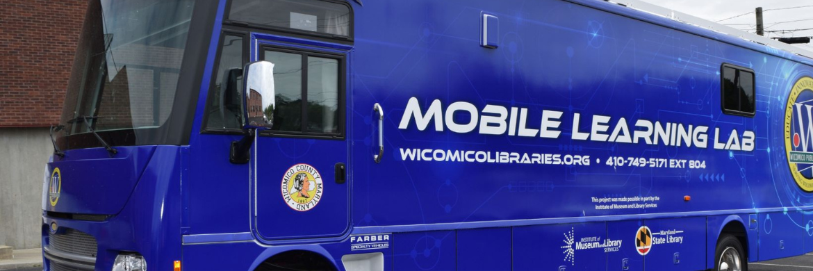 Image of the Wicomico Library's Mobile Learning Lab